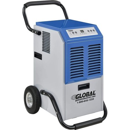 GLOBAL EQUIPMENT Global Industrial® Commercial Dehumidifier w/ Humidistat, 115V, 110 Pints OL50-503E